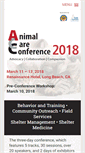 Mobile Screenshot of animalcareconference.org
